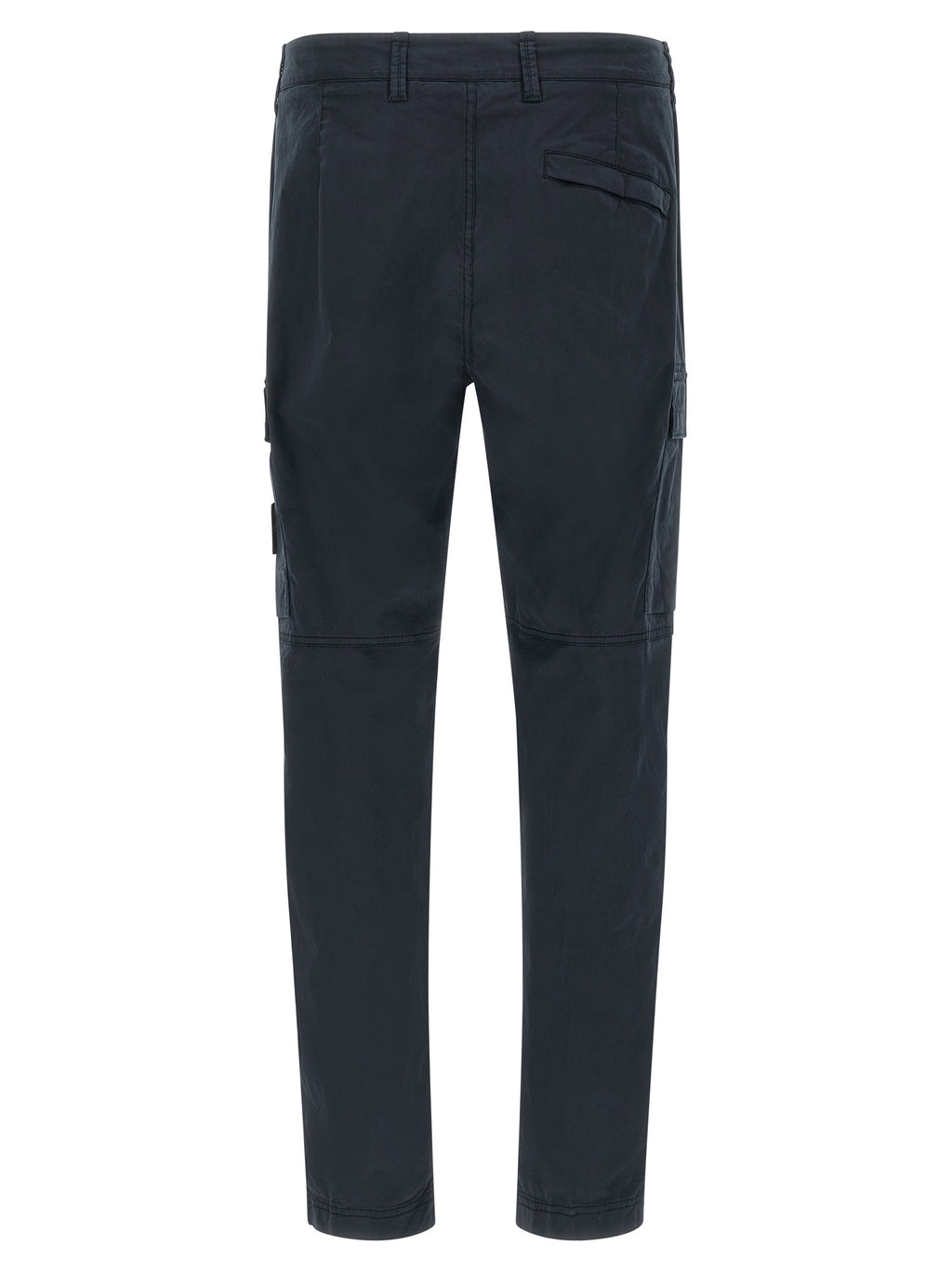 Stone Island Blue Cotton Cargo Pants Stone Island