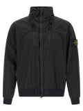 Stone Island Black Polyamide Bomber Stone Island