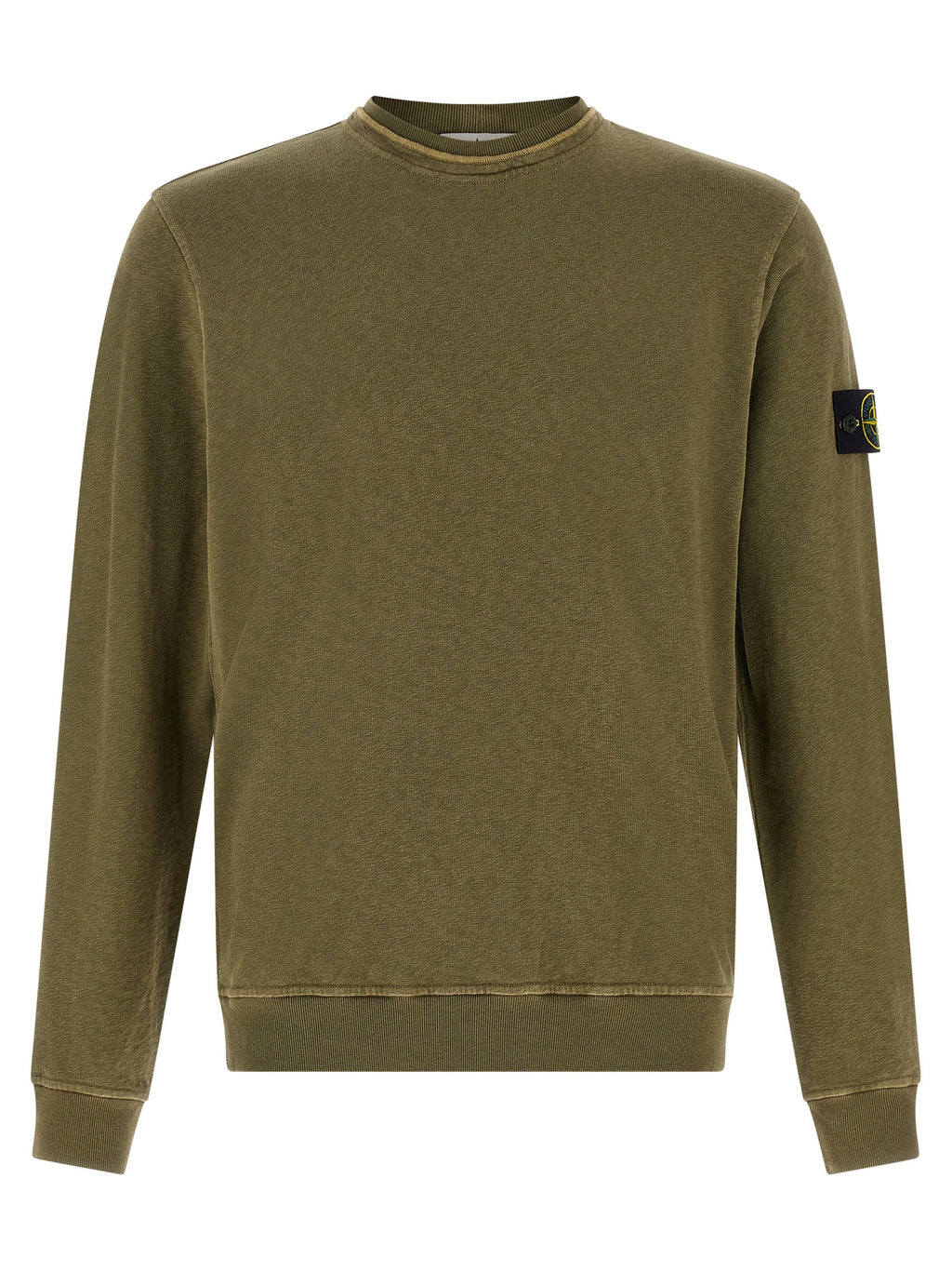Stone Island Bicolor Cotton Sweatshirt Stone Island