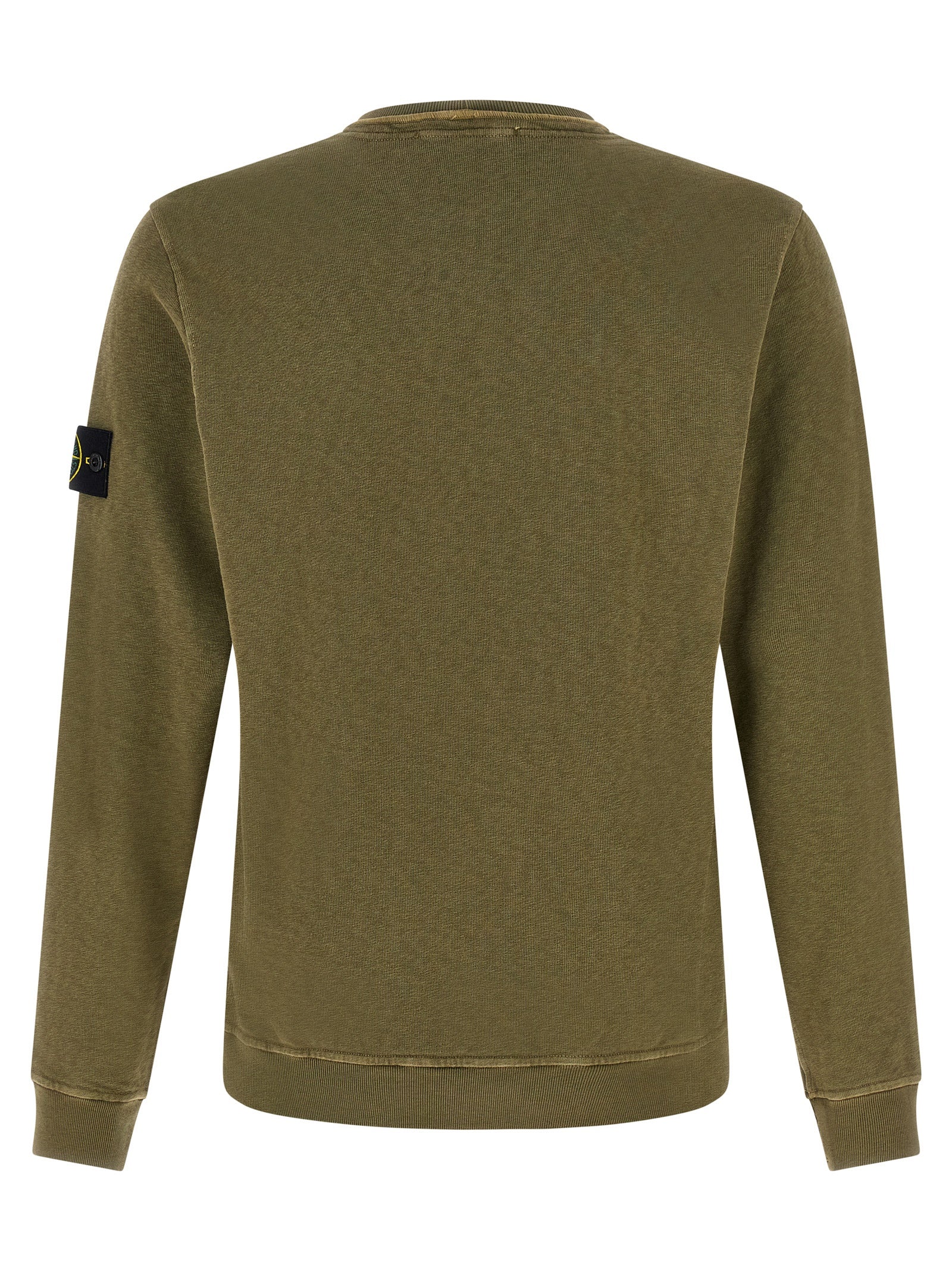 Stone Island Bicolor Cotton Sweatshirt Stone Island