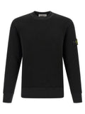 Stone Island Black Cotton Sweatshirt Stone Island