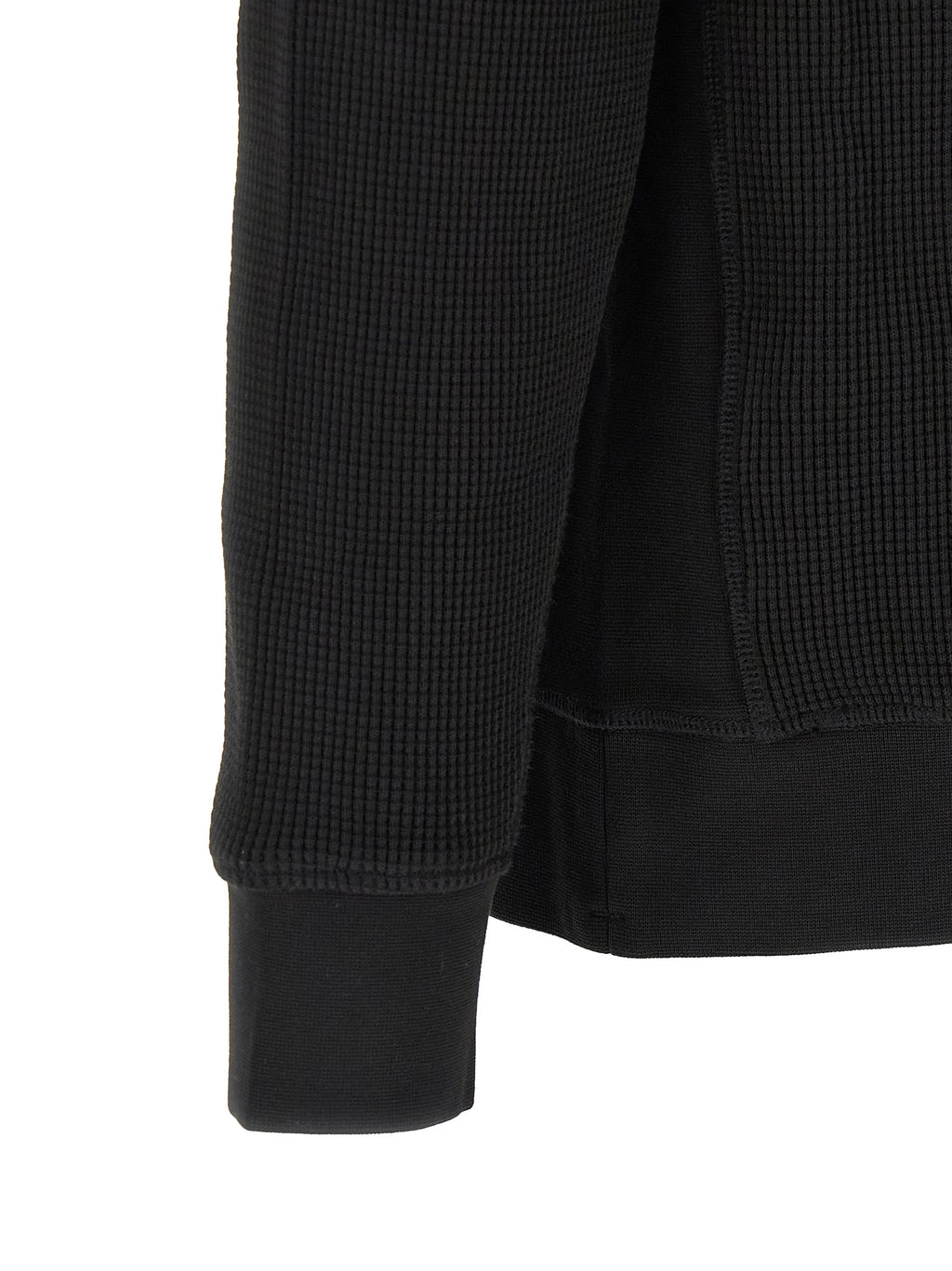 Stone Island Black Cotton Sweatshirt Stone Island