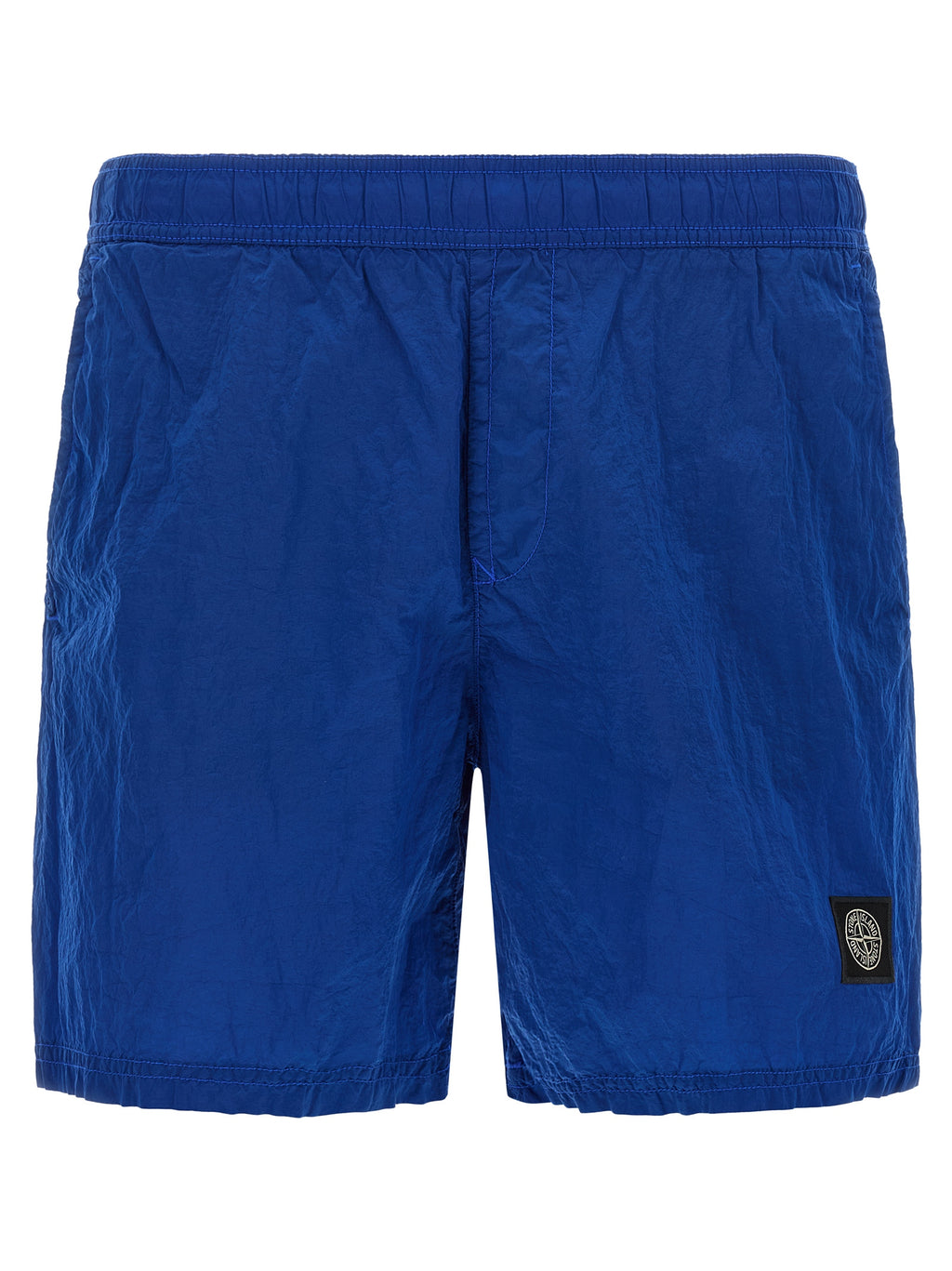 Stone Island Blue Polyamide Swim Shorts Stone Island