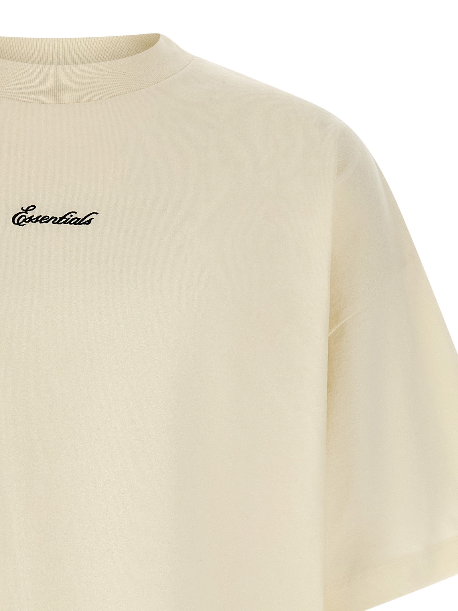 FEAR OF GOD ESSENTIAL White Cotton T-Shirt FEAR OF GOD ESSENTIAL