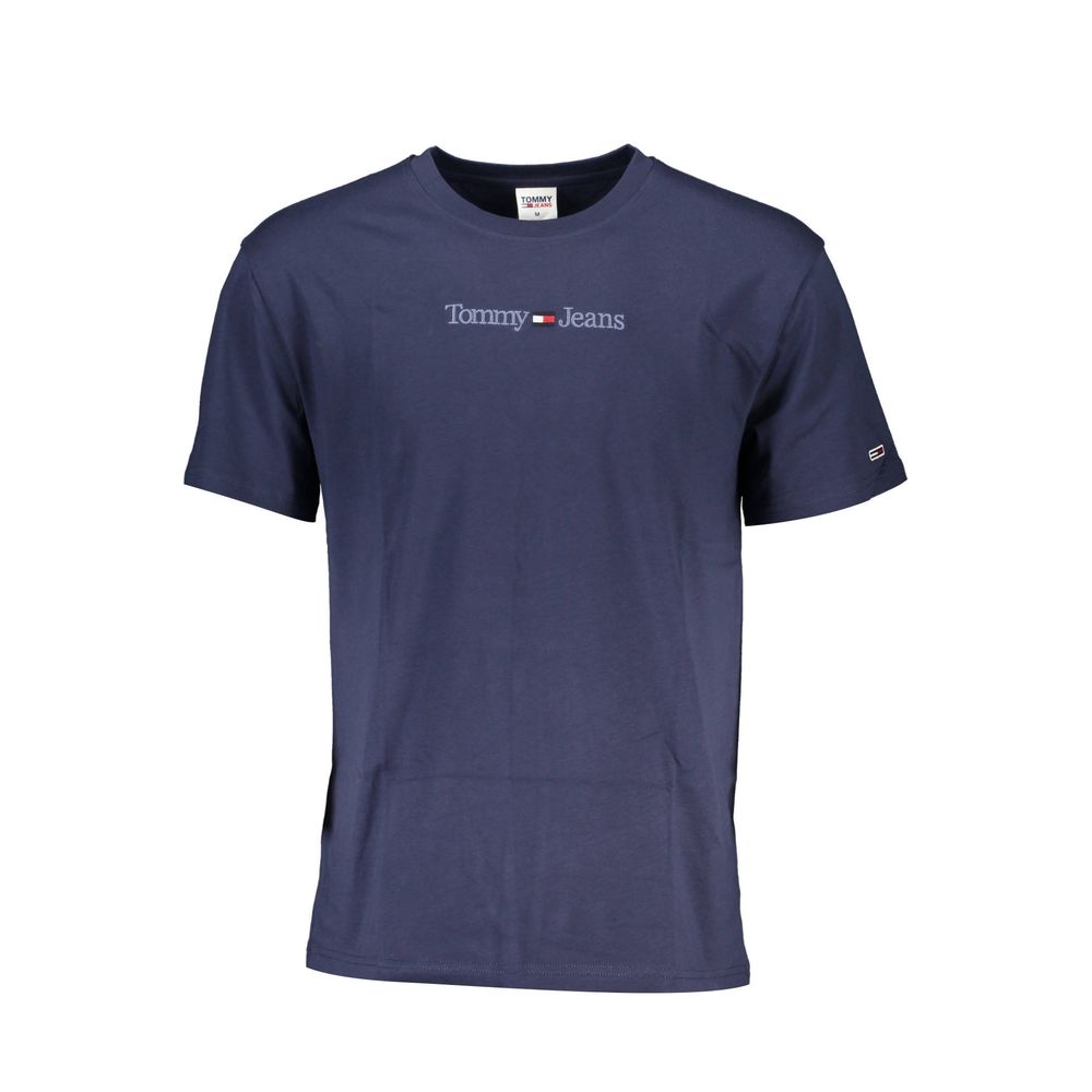 Tommy Hilfiger Blue Cotton Men's T-Shirt Tommy Hilfiger