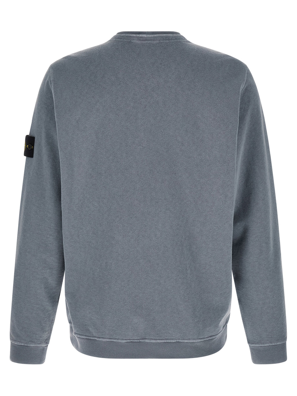 Stone Island Blue Cotton Sweatshirt Stone Island