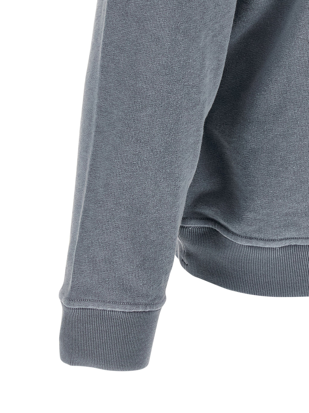 Stone Island Blue Cotton Sweatshirt Stone Island