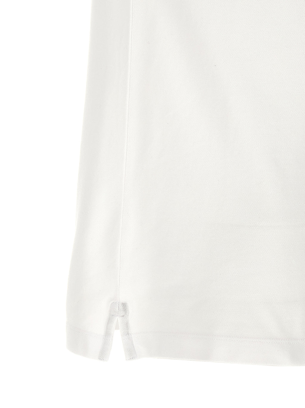 Stone Island White Cotton Polo Shirt Stone Island