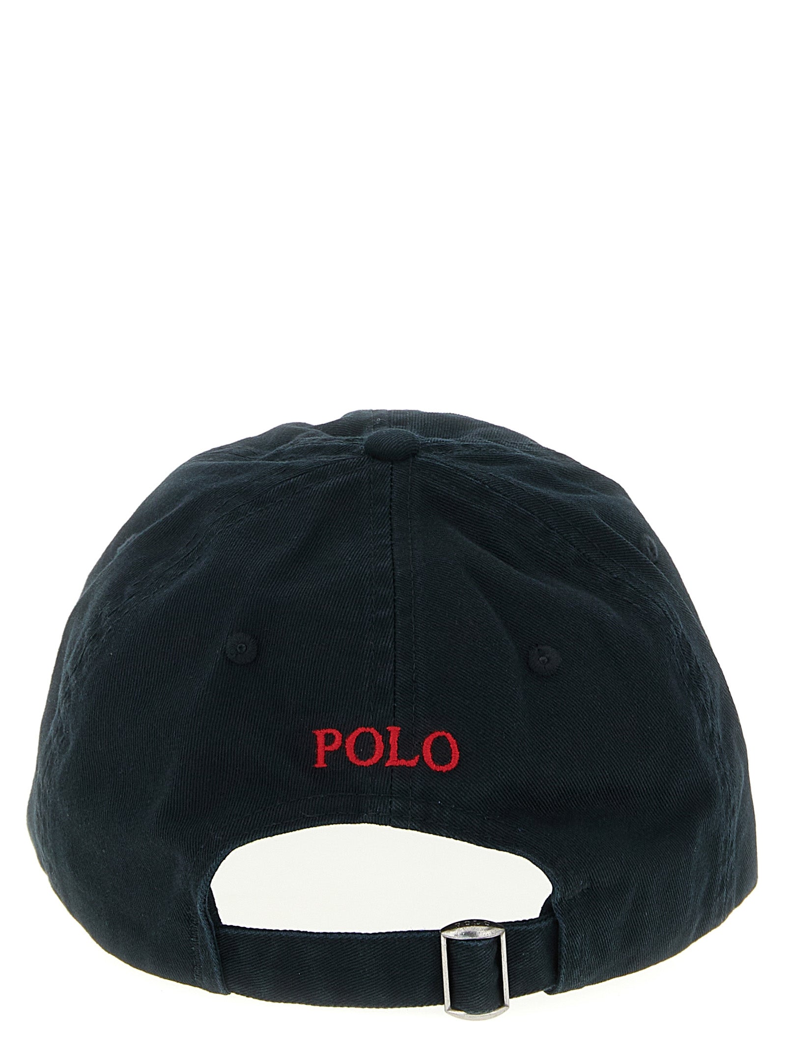 Polo Ralph Lauren Black Cotton Cap (Baseball Hat) Polo Ralph Lauren