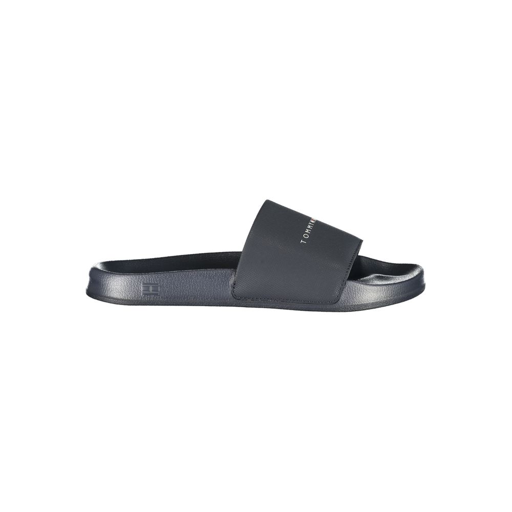 Tommy Hilfiger Blue Polyurethane Men's Slipper Tommy Hilfiger