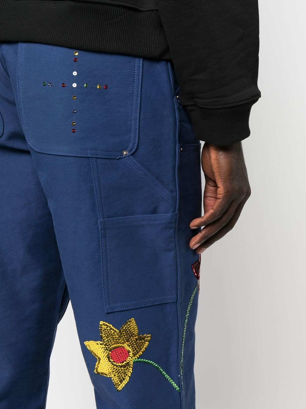 Sky High Farm Workwear Sky High Farm Workwear Embroidered denim jeans Sky High Farm Workwear