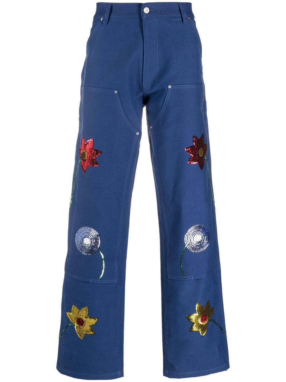 Sky High Farm Workwear Sky High Farm Workwear Embroidered denim jeans Sky High Farm Workwear