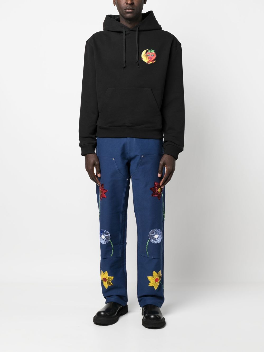 Sky High Farm Workwear Sky High Farm Workwear Embroidered denim jeans Sky High Farm Workwear