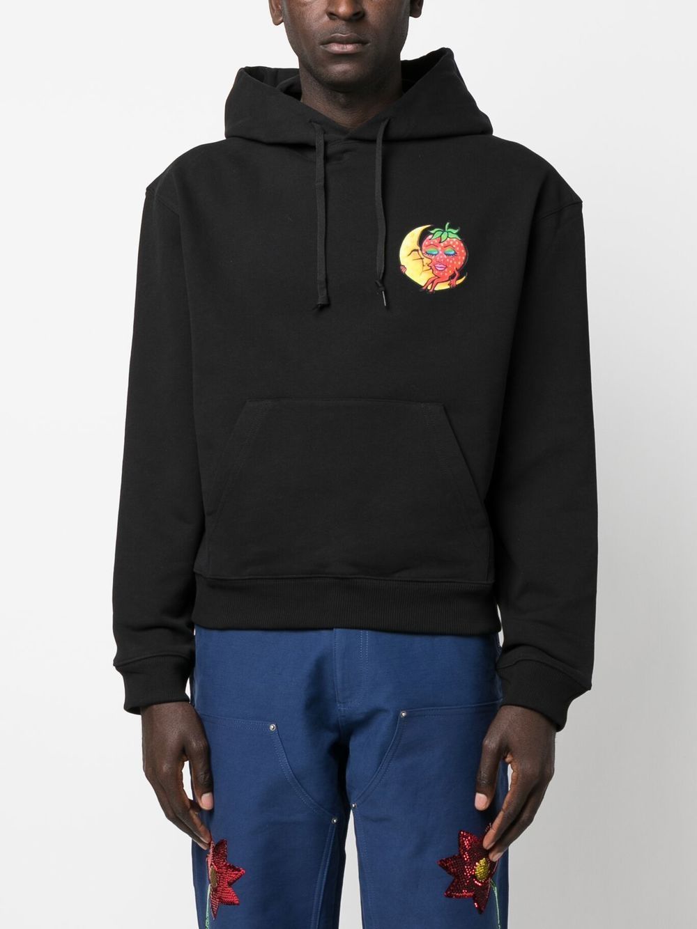 Sky High Farm Workwear Sky High Farm Workwear Printed cotton hoodie Sky High Farm Workwear