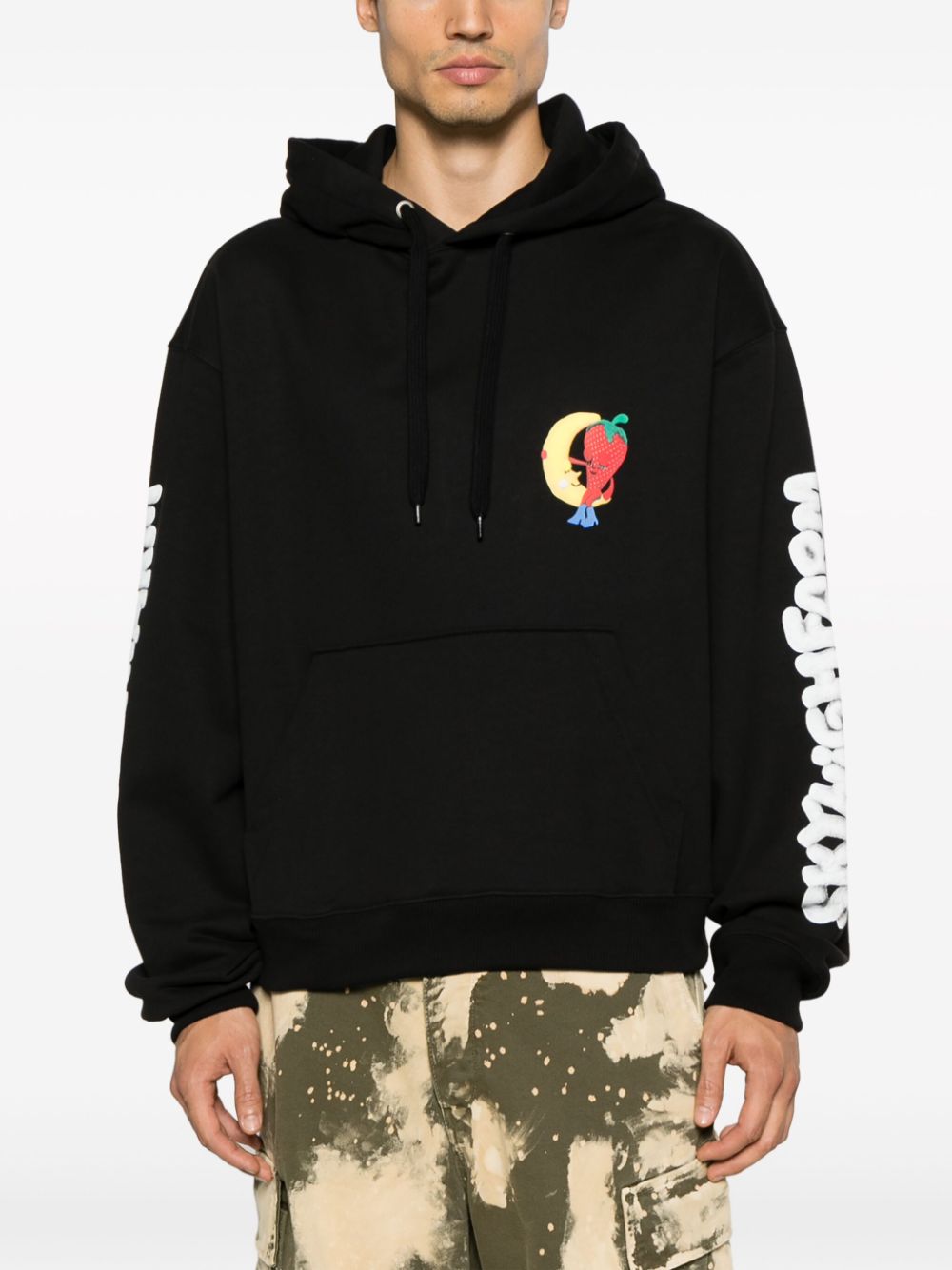 Sky High Farm Workwear Sky High Farm Workwear Logo cotton hoodie Sky High Farm Workwear