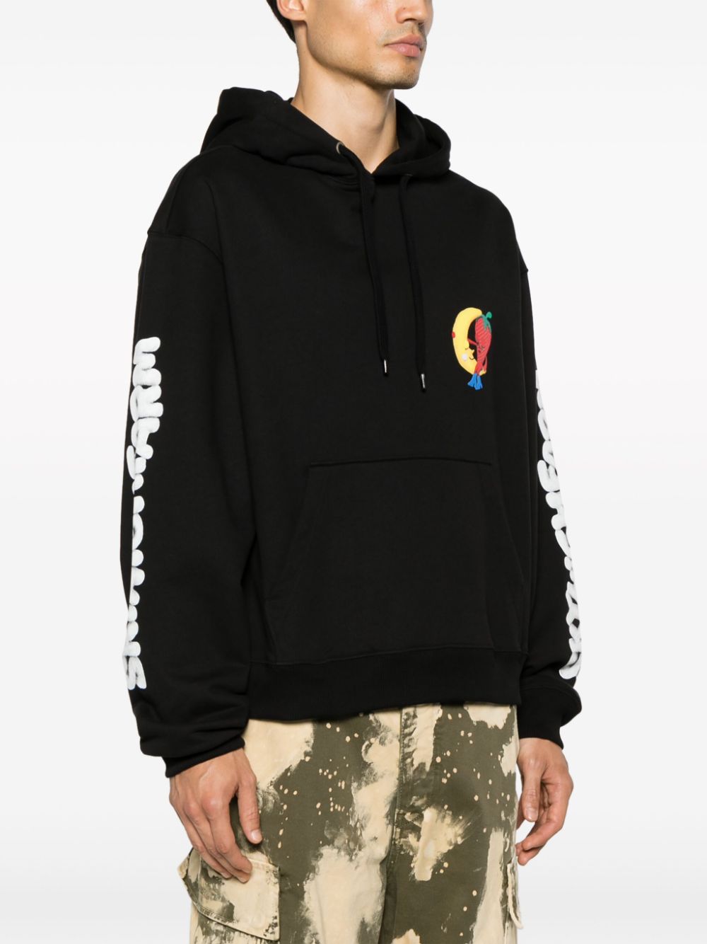 Sky High Farm Workwear Sky High Farm Workwear Logo cotton hoodie Sky High Farm Workwear