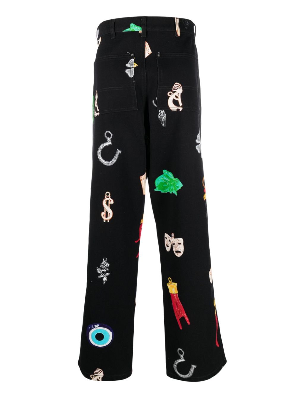 Sky High Farm Workwear Sky High Farm Workwear Printed denim jeans Sky High Farm Workwear