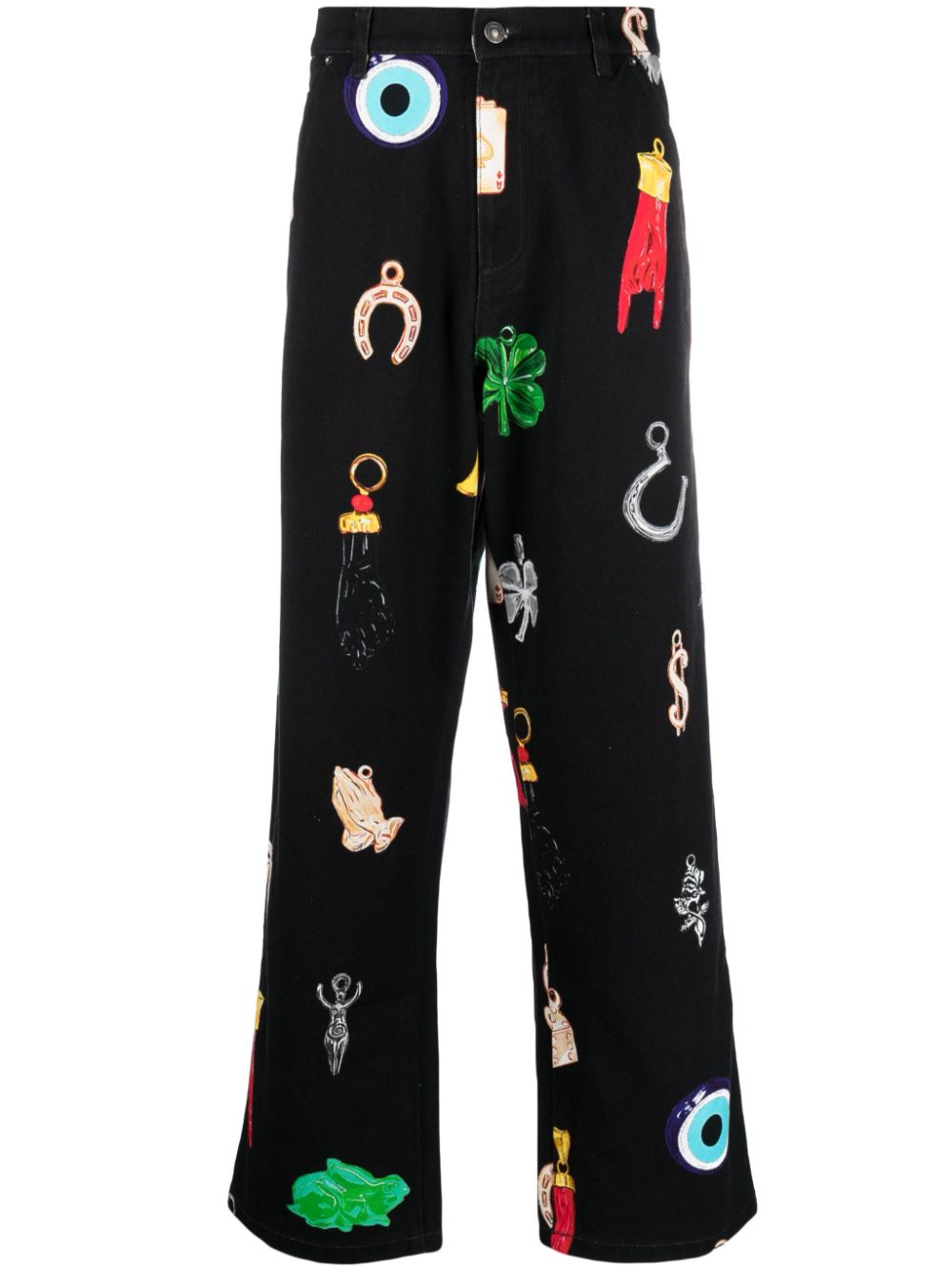 Sky High Farm Workwear Sky High Farm Workwear Printed denim jeans Sky High Farm Workwear