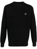 Fred Perry Fred Perry Conscious Criteria page Logo cotton crewneck jumper Fred Perry