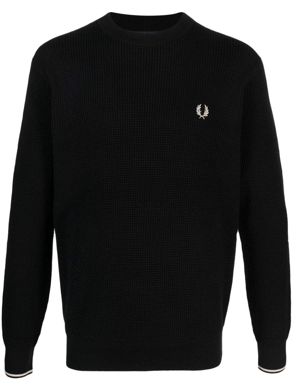 Fred Perry Fred Perry Conscious Criteria page Logo cotton crewneck jumper Fred Perry