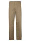 Edwin Wide Leg Trousers — Brown Edwin