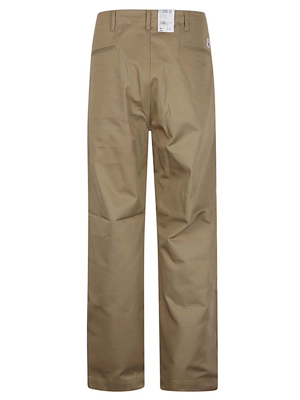 Edwin Wide Leg Trousers — Brown Edwin