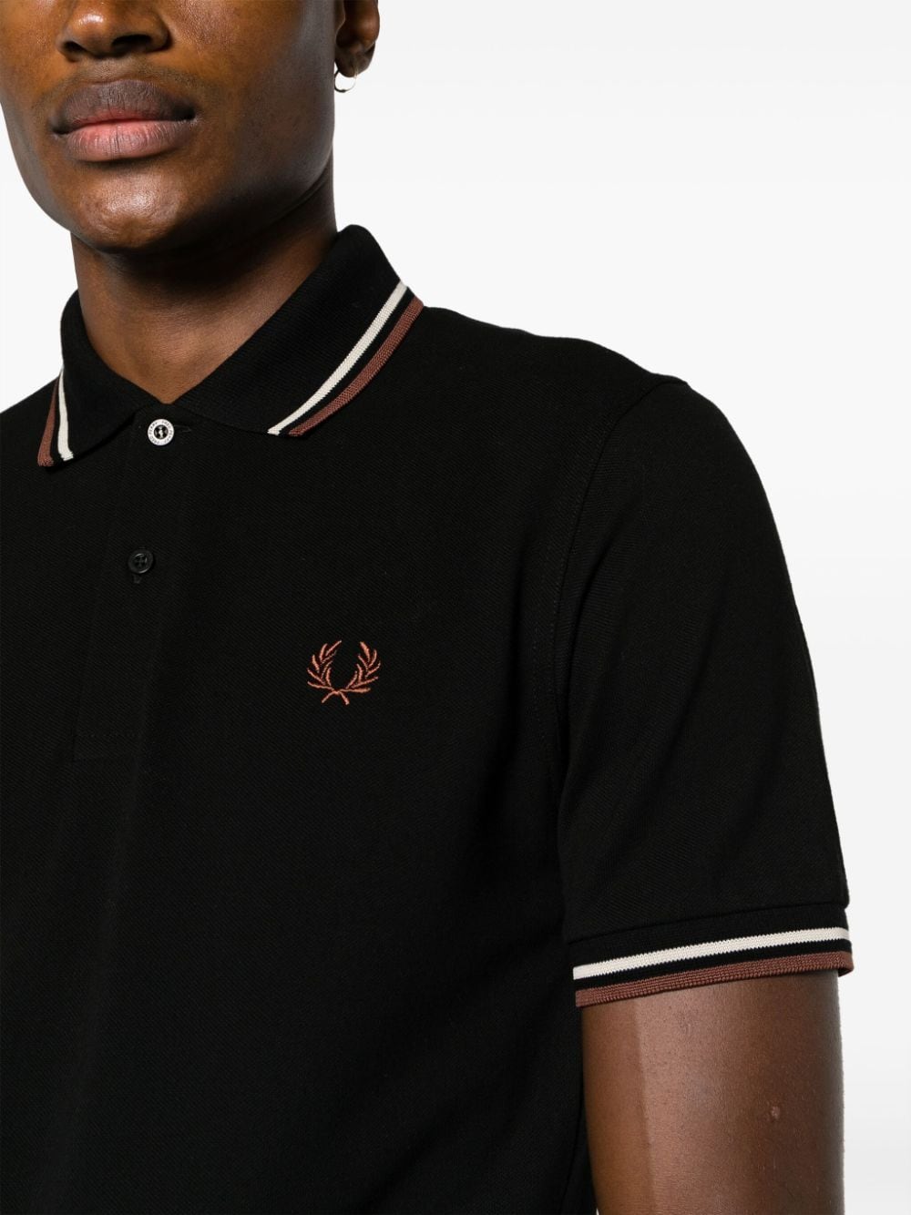 Fred Perry Fred Perry Logo cotton polo shirt Fred Perry