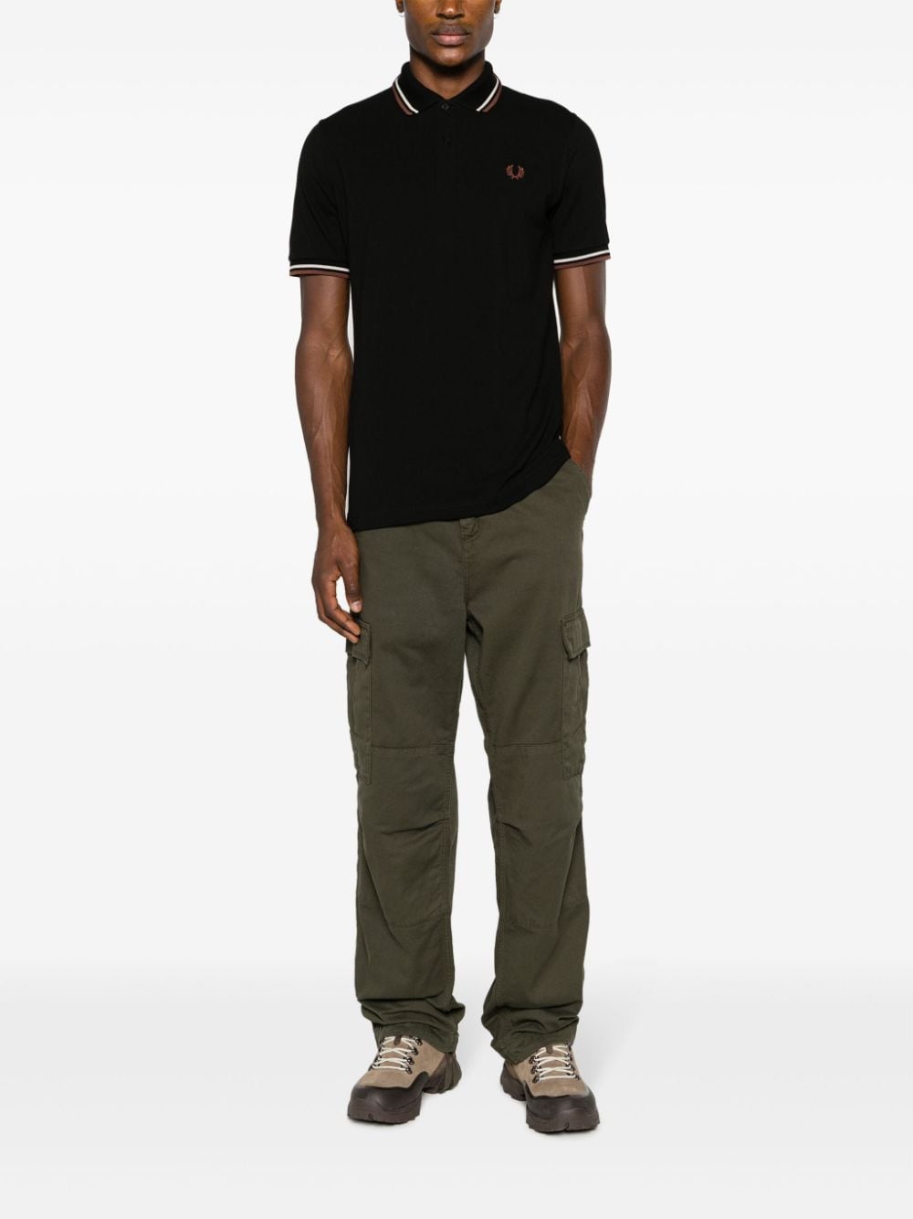 Fred Perry Fred Perry Logo cotton polo shirt Fred Perry