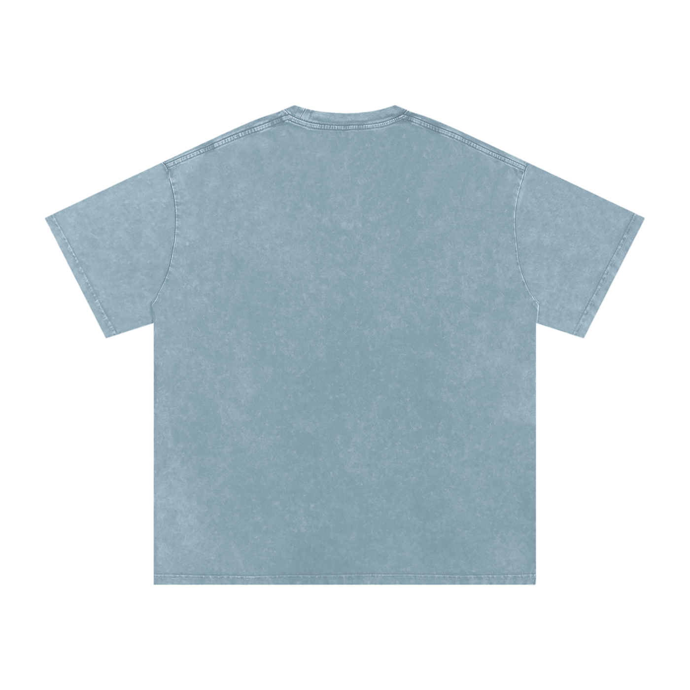 CBY Guardian art-deco graphic — snow-wash oversized tee, Guardians of Traffic figure with blackletter CBY