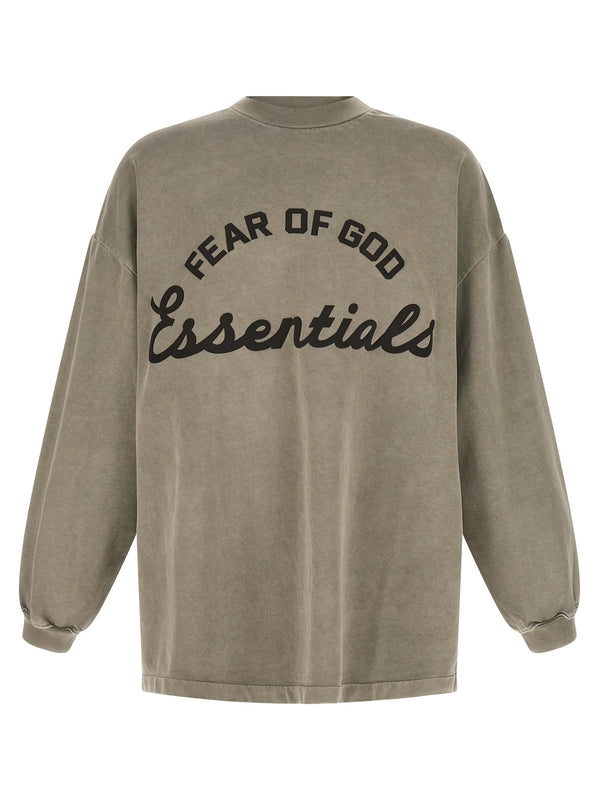 Fear of God Essentials Training 90s Oversized Cotton T-Shirt — Faded Seal — Men's SS26 Fear Of God Essential