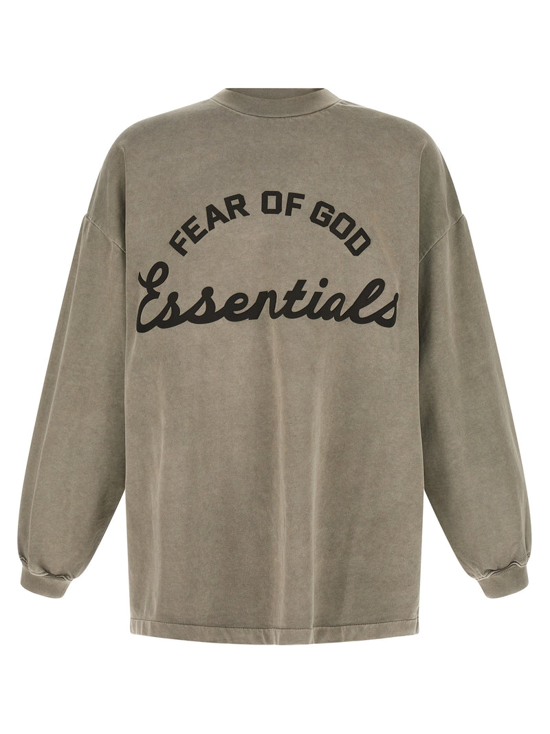 Fear of God Essentials Training 90s Oversized Cotton T-Shirt — Faded Seal — Men's SS26 Fear Of God Essential