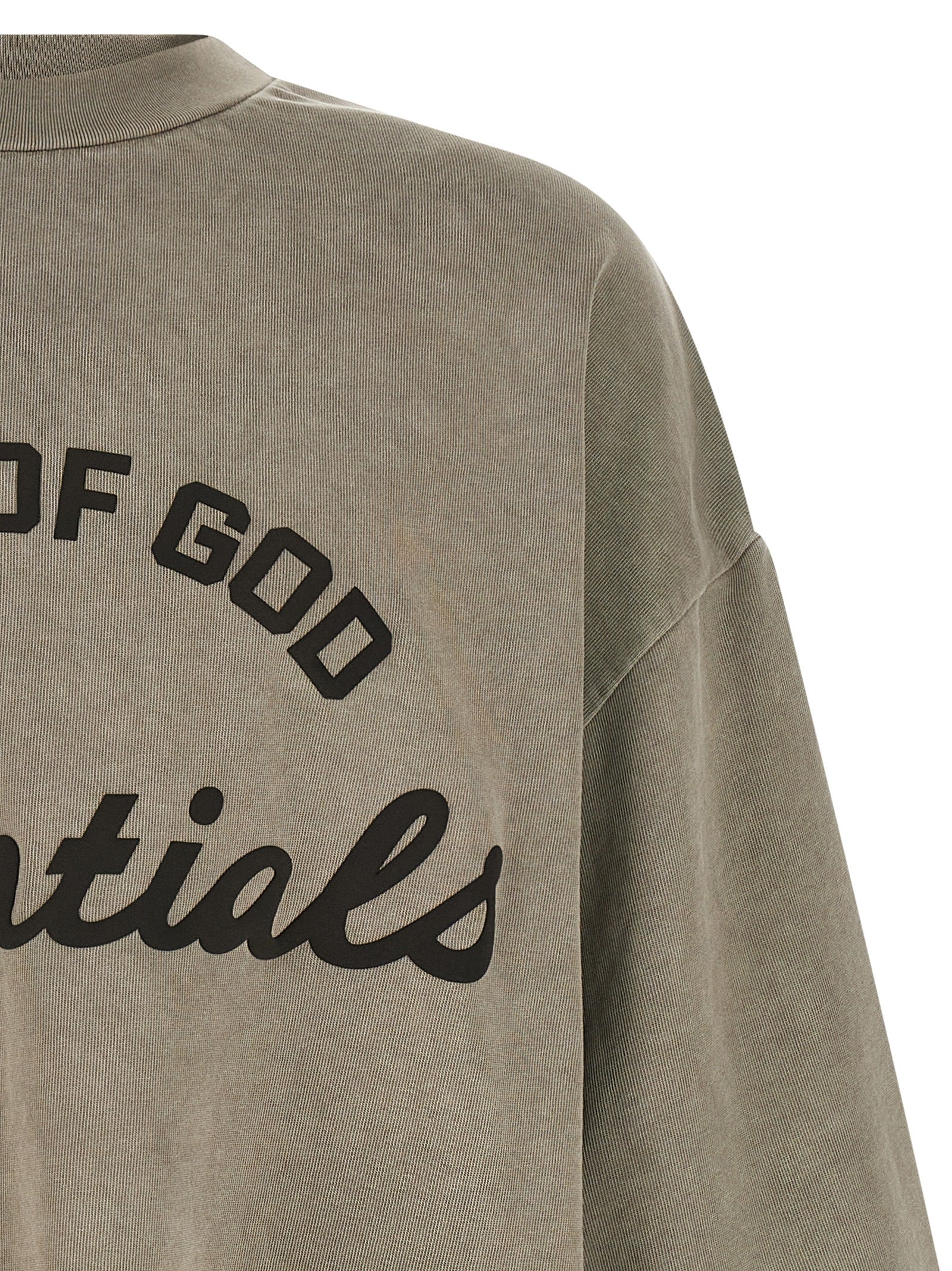 Fear of God Essentials Training 90s Oversized Cotton T-Shirt — Faded Seal — Men's SS26 Fear Of God Essential
