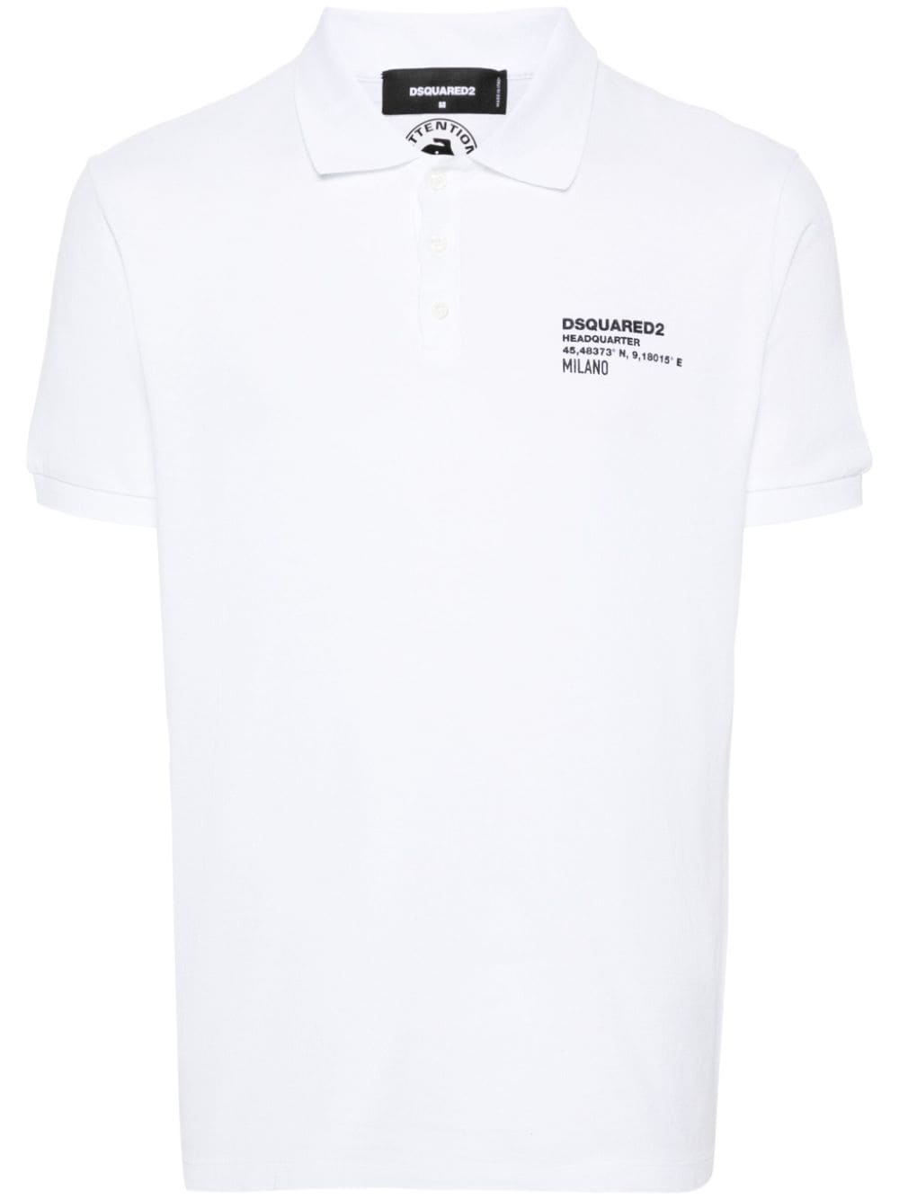 Dsquared2 Dsquared2 Logo cotton polo shirt Dsquared2