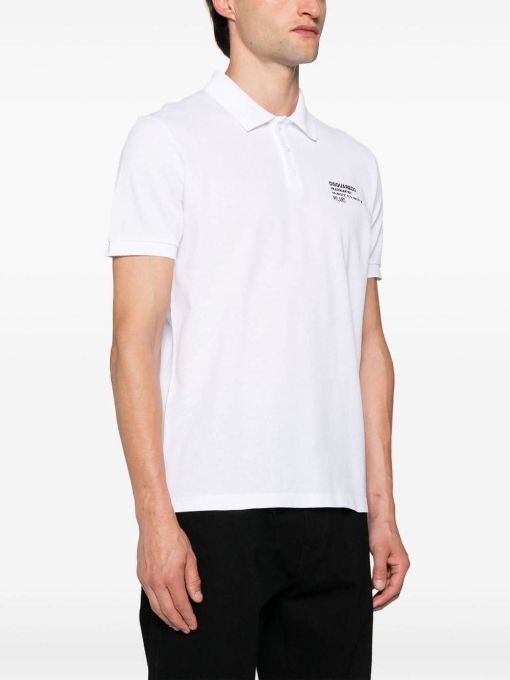 Dsquared2 Dsquared2 Logo cotton polo shirt Dsquared2