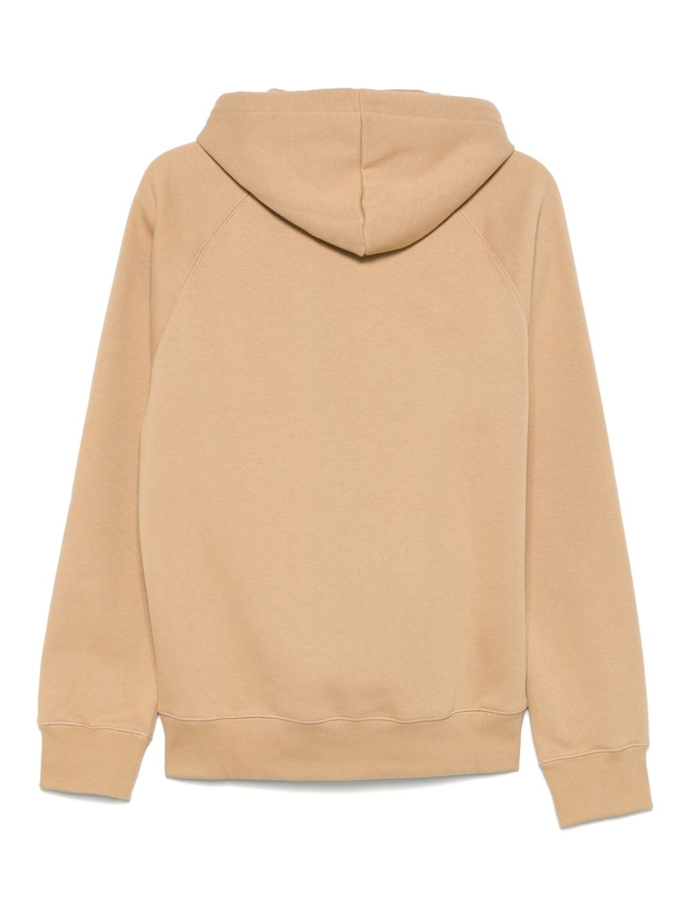 Carhartt WIP Logo Cotton Hoodie — Brown Carhartt Wip Pre