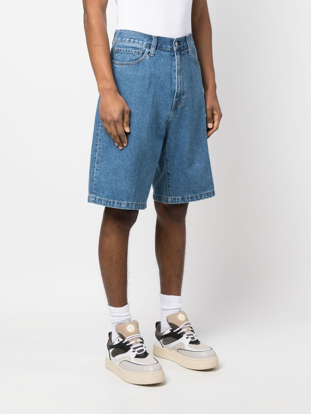 Carhartt WIP Denim Cotton Shorts Carhartt Wip Main