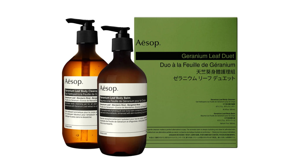 Aesop Geranium Leaf Duet AESOP