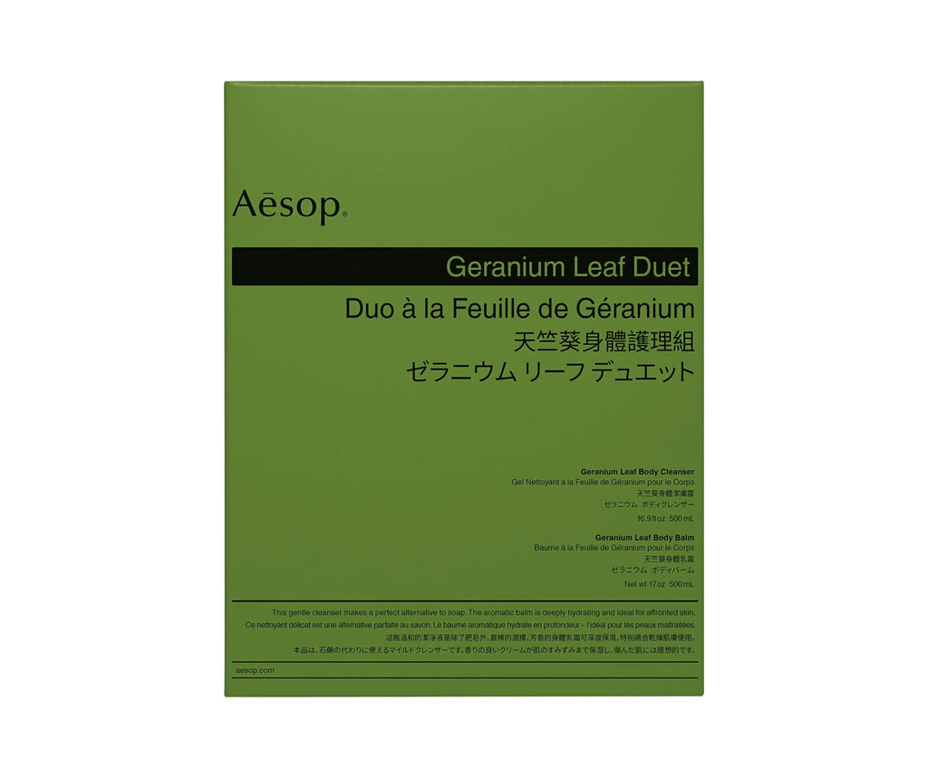 Aesop Geranium Leaf Duet AESOP