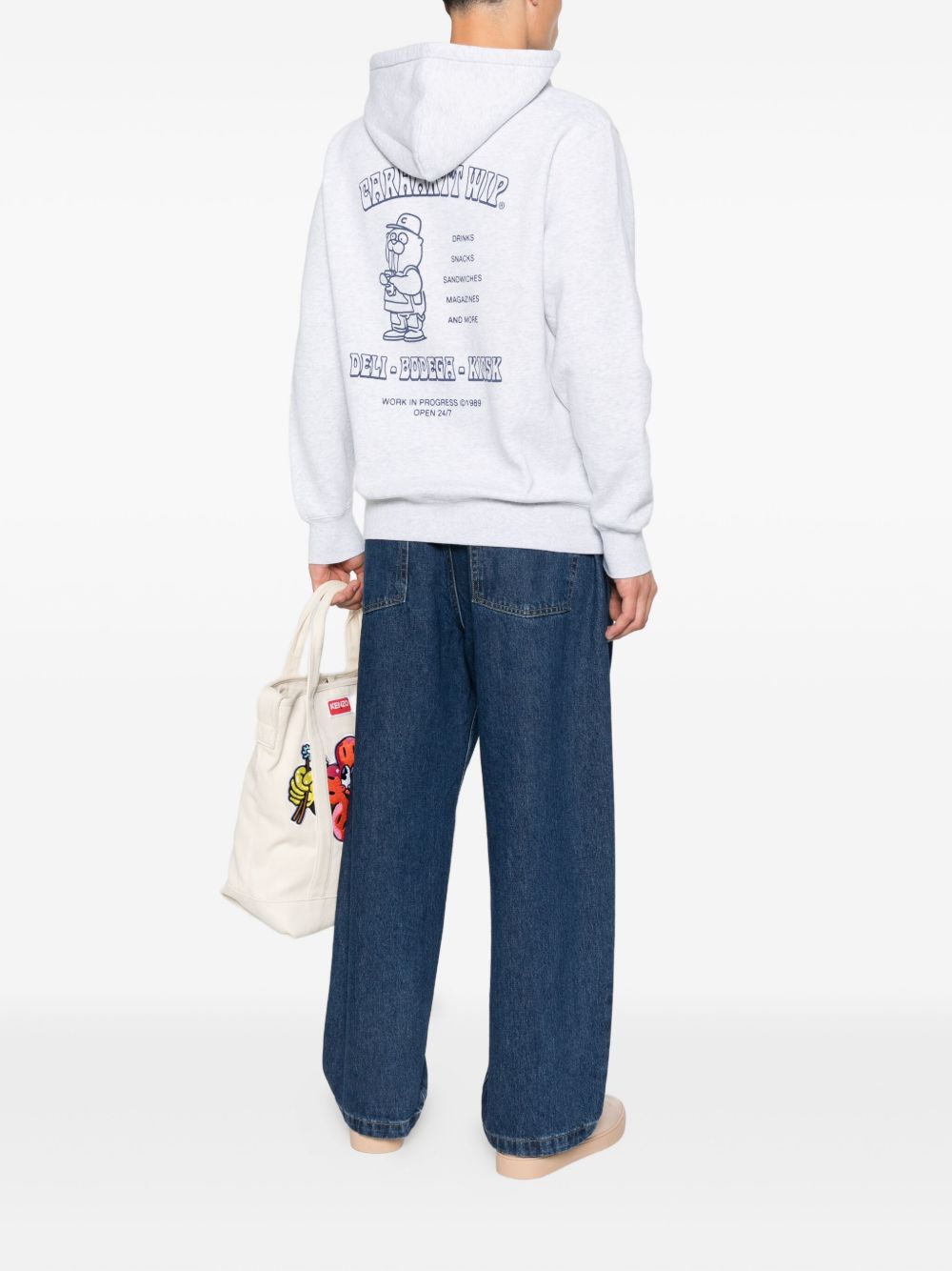 Carhartt WIP Logo Cotton Hoodie Carhartt Wip Pre