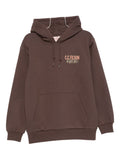 Filson Printed Cotton Hoodie — Brown Filson