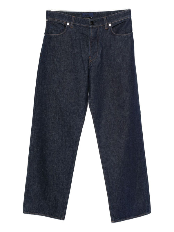 Stone Island Stone Island straight-leg cotton denim jeans Stone Island