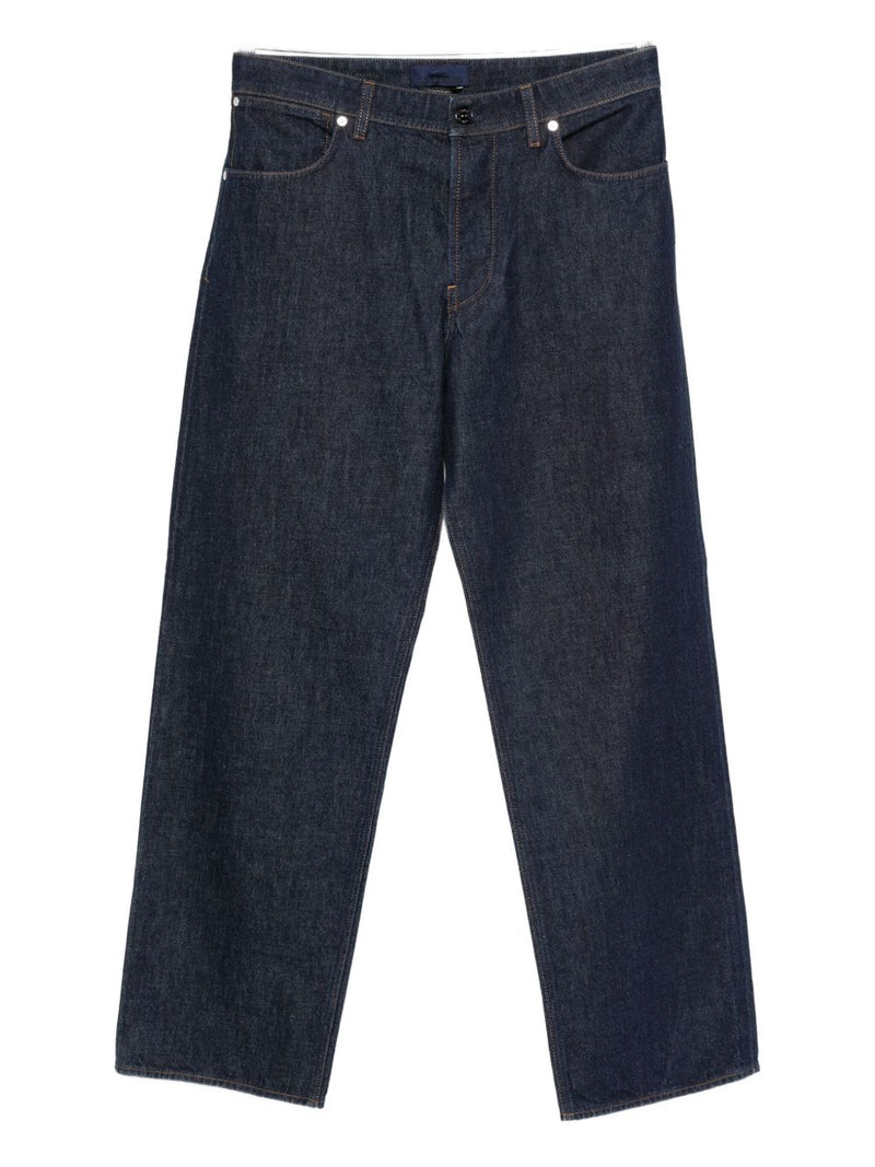 Stone Island Stone Island straight-leg cotton denim jeans Stone Island