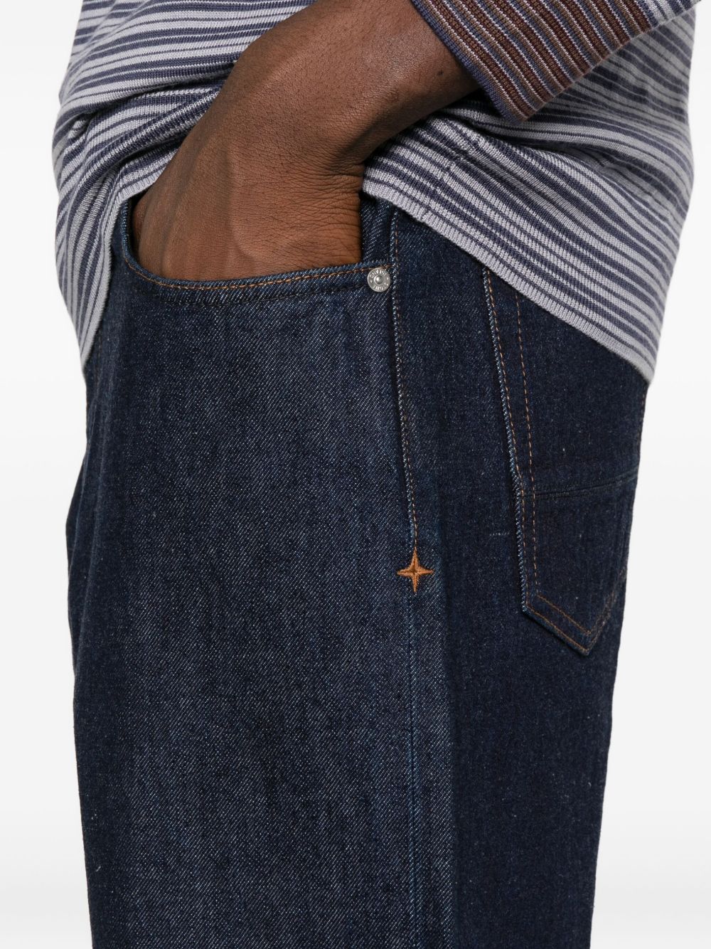 Stone Island Stone Island straight-leg cotton denim jeans Stone Island