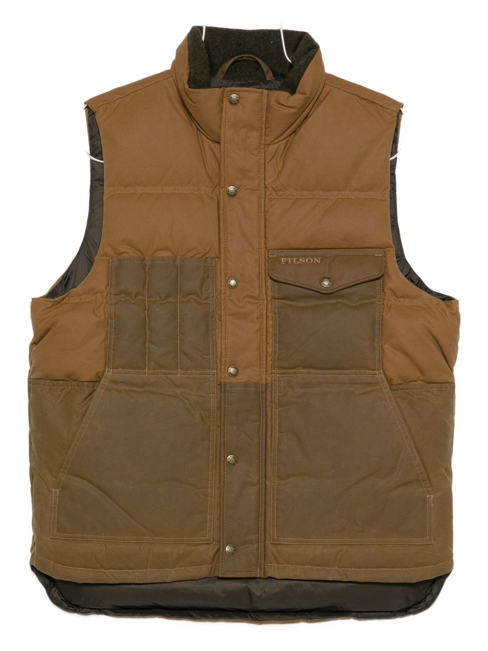 Filson High Neck Sweater — Brown Filson