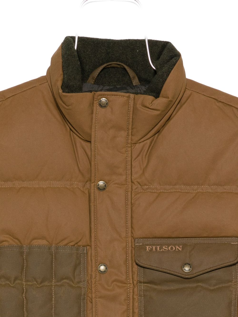 Filson High Neck Sweater — Brown Filson