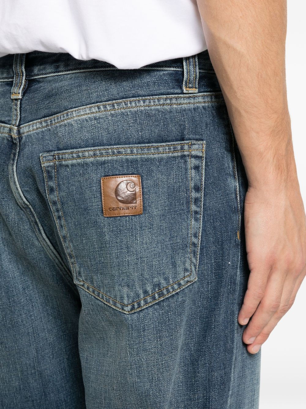 Carhartt WIP Aaron Silk & Nylon Denim Jeans Carhartt Wip Main