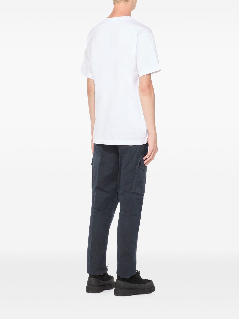 Stone Island Stone Island Logo cotton t-shirt Stone Island