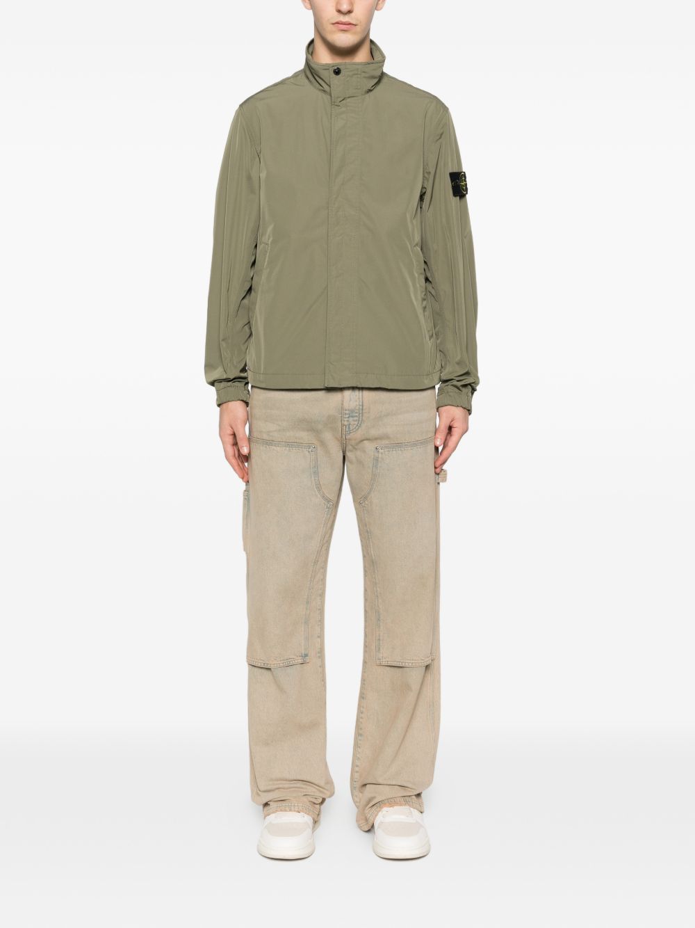 Stone Island Zipped Blouson Jacket — Men's SS26 Stone Island