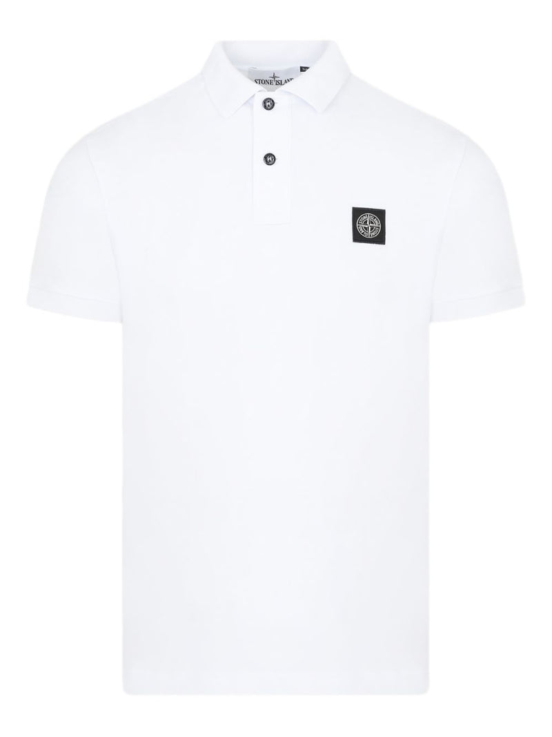 Stone Island Stone Island Logo cotton polo shirt Stone Island