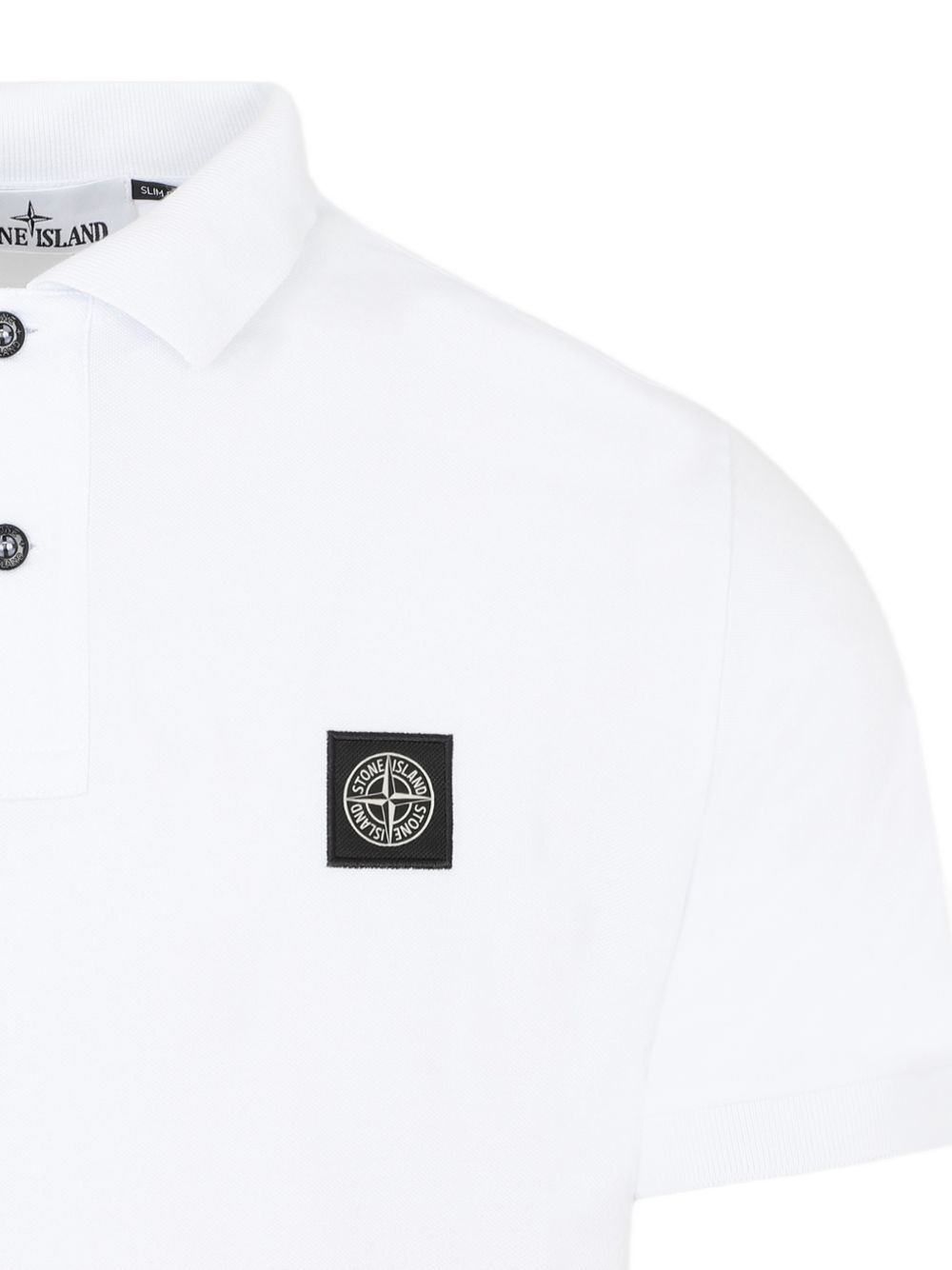 Stone Island Stone Island Logo cotton polo shirt Stone Island